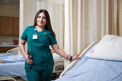 Photo of nursing student Honey Kosiak